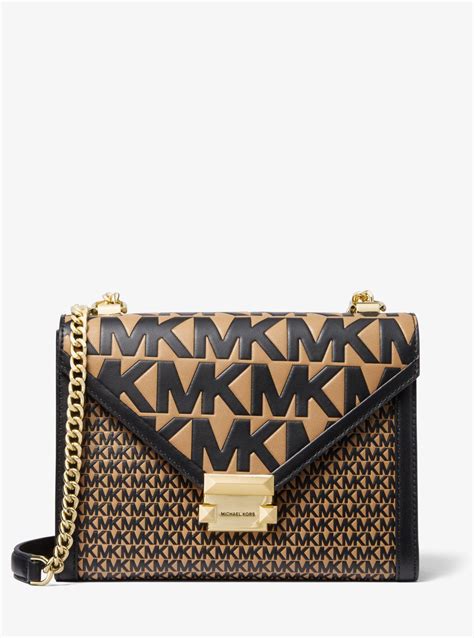 michael kors embossed bag.